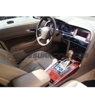 Meriç® Audi A6 Ön Torpido Kaplama Maun 15 Parça 2008-› (Maun)
