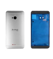 Htc One M7 Kasa Kapak Gümüş