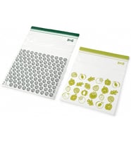 Lexroo Plastik torba Istad, 30 adet paket, şunlardan oluşur: 15 torba 6 l ve 15 torba 4,5 l