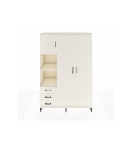 Hyperion Gardrop 6 Raflı 3 Çekmeceli Tek Askılı 132x44x195 Aytaşı-Aytaşı