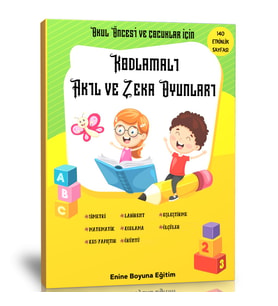 Okul Öncesi Kodlamalı Akıl ve Zeka Oyunları Kitabı