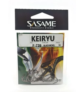 Sasame Keiryu F 739 Black Nikel Olta İğnesi Black Nickel-NO:5