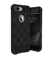 Buff iPhone 7 Plus ile Uyumlu Black Armor Kılıf (Siyah)