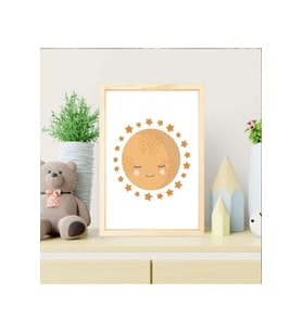 hcartcenter-Çerçeveli Çocuk Odası Ahşap Tablo-16