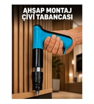 Mey İthalat® Profesyonel Ahşap Döşeme Çivi Tabancası Dayanıklı Manuel El Aleti