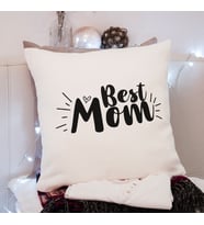 En İyi Anne ( Best Mom ) Tasarımlı Yastık