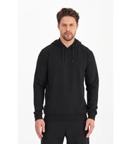 Monox Erkek Kapüşonlu Mevsimlik Sweatshirt (Siyah)