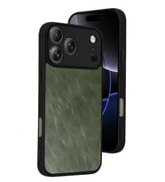 iPhone 17 Pro Aras Deri Kapak - Yeşil