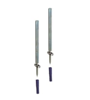 Gizli Raf Bağlantı Çubuğu 10*100mm (2 Adet) (Gri)