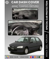 PEUGEOT 106 (1991-2003) Torpido Örtüsü Ön Göğüs Torpido Koruma Birebir Uyum Kaymaz Özel Kesim