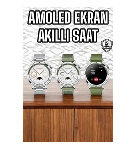 Mey İthalat® Akıllı Saat Sesli Görüşme Uyku ve Sağlık Takibi NFC Uyumlu