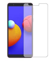 Samsung Galaxy A01 CORE Ekran Koruyucu Yeni Nesil HD Kalite Tempered Glass Cam (Renksiz)