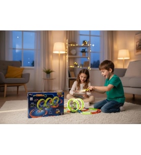 SH40591 ŞARJLI FOSFORLU RACİNG SET 71 PARÇALI