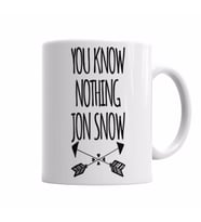 You Know Nothing Jon Snow Kupa Bardak Porselen