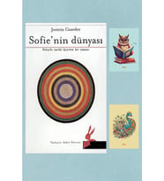 Sofie'nin Dünyası Felsefe Tarihi Üzerine Bir Roman - Jostein Gaarder 9789758434572 Not Defterli Seti (Renksiz)