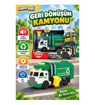 203302018 Dickie, Geri Dönüşüm Kamyonu 15 cm