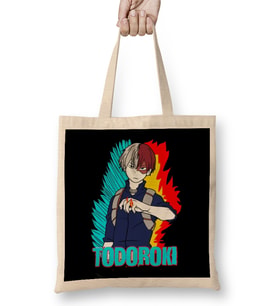 Shoto Todoroki 04 Bez Çanta Uzun Saplı