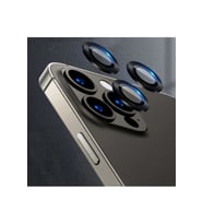 Apple iPhone 12 Pro Uyumlu Zore CL-07 Kamera Lens Koruyucu (Siyah)