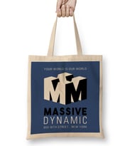 Fringe Massive Dynamic Logo Bez Çanta Uzun Saplı