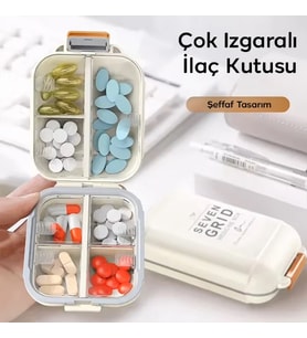 Çok Izgaralı İlaç Kutusu