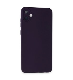 Samsung Galaxy A05 Kılıf Nano İçi Kadife Silikon - Mor