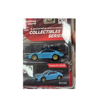CCA Collectibles Series Porsche 911 GT2 RS Mavi 1/64 Model Araba