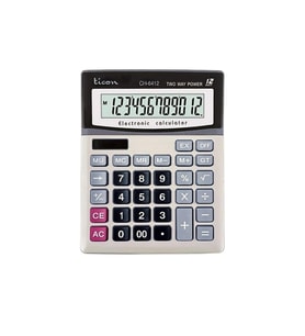 Ticon CH-6412 Hesap Makinesi 12 Haneli