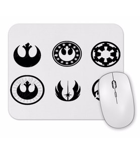 Jedi Star Wars Symbol Mouse Pad