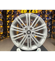 4 Adet SEAT ORIJINAL 7*17 5*112 ET49 57.1 SILVER JANT REVİZE EDİLMİŞ (Takım)