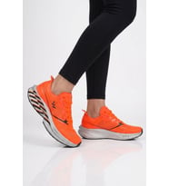 Walkway Turuncu Hafif Esnek Unisex Koşu Yürüyüş ve Spor Ayakkabı Space G