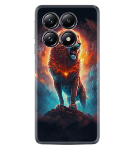 Xiaomi 14T Pro Kılıf Boutique Baskılı Resimli Arslan Pcode -062