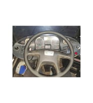 DİKİŞLİ DİREKSİYON KILIFI SİYAH DERİ SİYAH DİKİŞLİ MAN OTOBÜS KAMYON TIR İÇİN