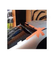 Honda Civic Fb7 2012-2016 Cam Üstü Spoiler (Plastik) (Siyah)
