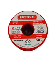 SOLDEX 0.5 MM 500 GR. LEHİM TELİ SN60 PB40