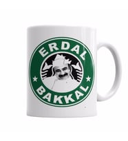Çay Erdal Bakkalda İçilir Erdal Bakkal Kupa Bardak Porselen