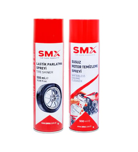 Susuz Motor Temizleme Sprey 500 Ml - Lastik Parlatıcı Sprey 500 Ml