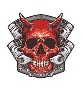 Kuru Kafa Kurukafa Araba Motorsiklet Sticker 19CM