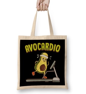 Avocardio Avocado Cardio Pun Running Exercise Gym Bez Çanta Uzun Saplı