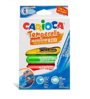 CARİOCA TEMPERELLO STICK POSTER BOYAMA KALEMİ 6LI