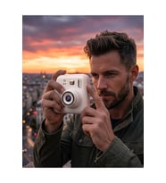 Eğlenceli Baskılı Çocuk Fotoğraf Makinesi Video Çekim 4 Rulo Kağıt 5 Kalem