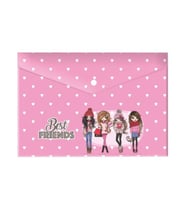 Keskin Color Best Friends Çıtçıtlı Dosya A4 - 2 adet Lisanslı Orjinal