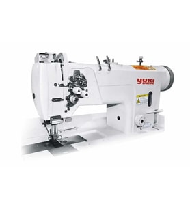 Yuki YK-8720C-005 Çift İğ Büyük Mekik İptalsiz Kilit Dikiş Mik. Yağ. (Kalın Mat. İçin)