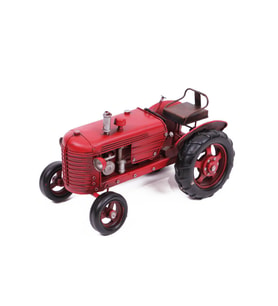 Dekoratif Metal Traktör 0710E-627 25 cm