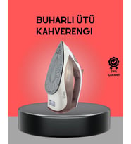 Kahverengi Buharlı Ütü 2200W Sürekli Buhar 120 g Şok Buhar