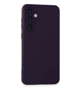 Galaxy S24 Kılıf Nano içi Kadife Silikon - Mor