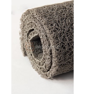 Kıvırcık Kapı Önü Dış Mekan Paspas / Kalınlık : 14 mm. / En : 1.20 M. - Boy : 2 Metre / Gri