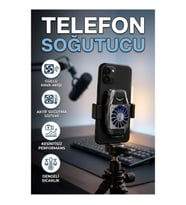 Telefon Soğutucu Fan Güçlü Hava Akışlı Aktif Soğutma Sistemi