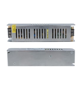 Ayt Ledx ALN-M1210S 12 Volt 10 Amper 120 Watt Slim Metal Kasa Adaptör Şerit Led Güvenlik Kamerası Adaptörü 190x48x38mm