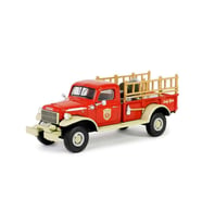Greenlight Smokey Bear Series 3- 1946 Dodge Power Wagon Fire Truck 1/64 Model Araba (Çok Renkli)