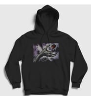 Presmono Unisex Siyah Hand Of God Anime Berserk Kapüşonlu Sweatshirt 126210tt